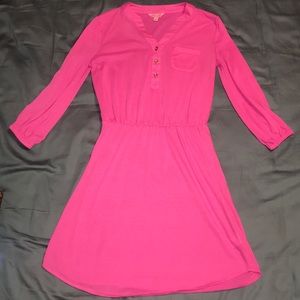 Lilly Pulitzer 3/4 sleeve cotton T-shirt dress
